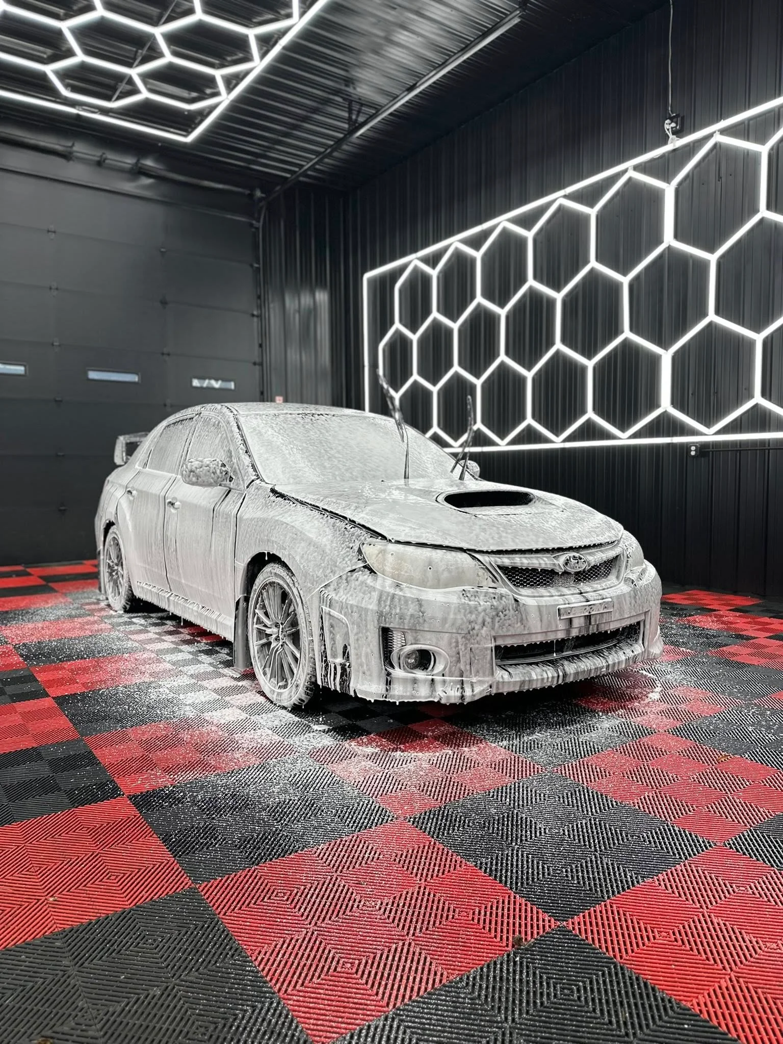 Subaru WRX STI before salt removal