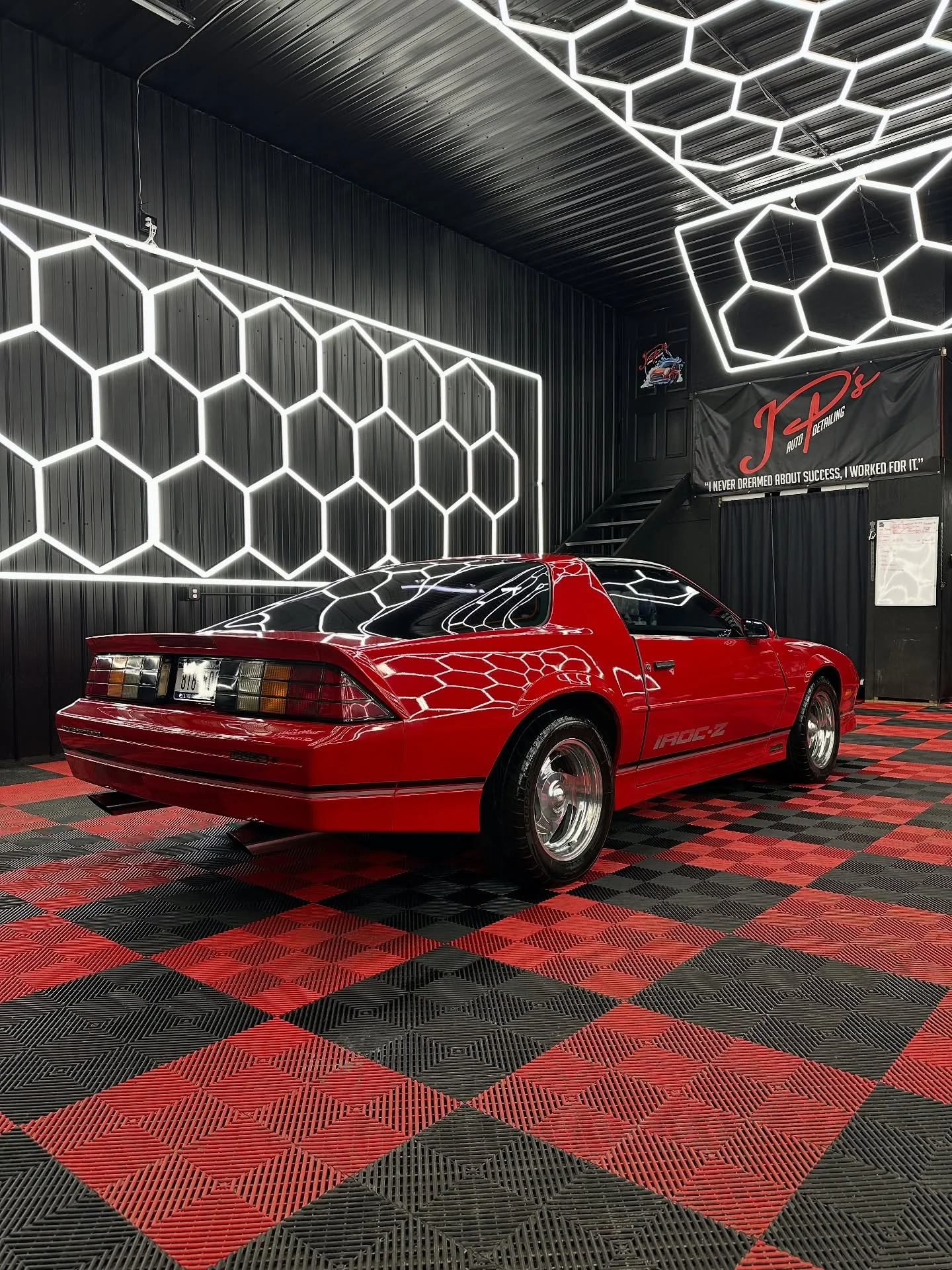 Camaro Z28 exterior after complete detail